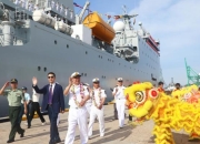 中国海军戚继光舰成功结束对印尼友好访问